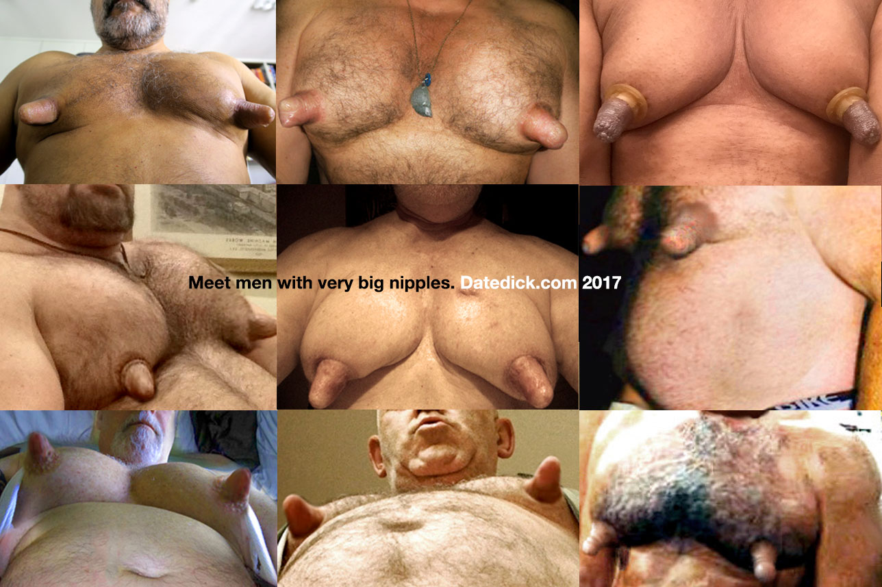 Big male nipples